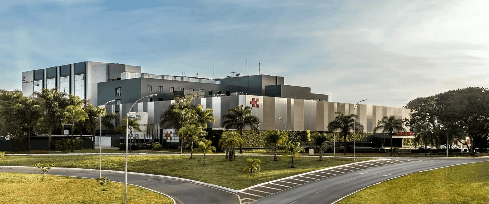 Fachada do Hospital Santa Lúcia Sul, em Brasília